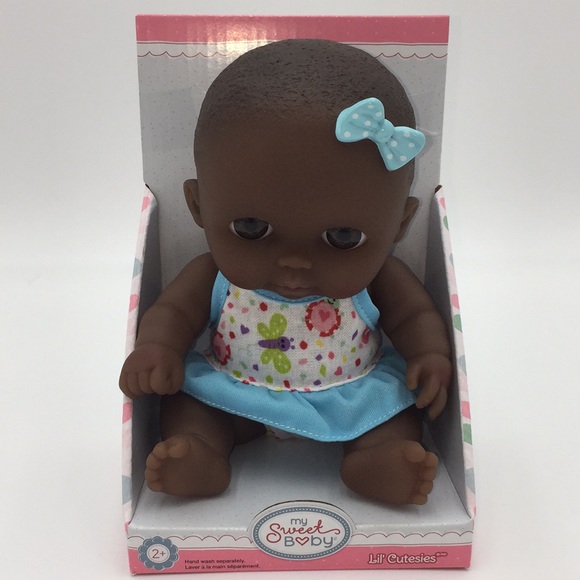 My Sweet Baby Lil' Cutesies African American Doll - Picture 1 of 12